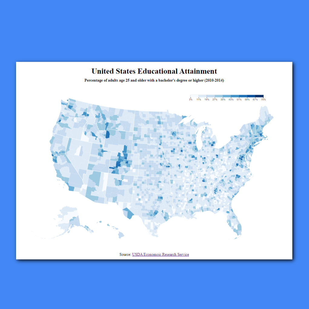 Choropleth Map Project Picture