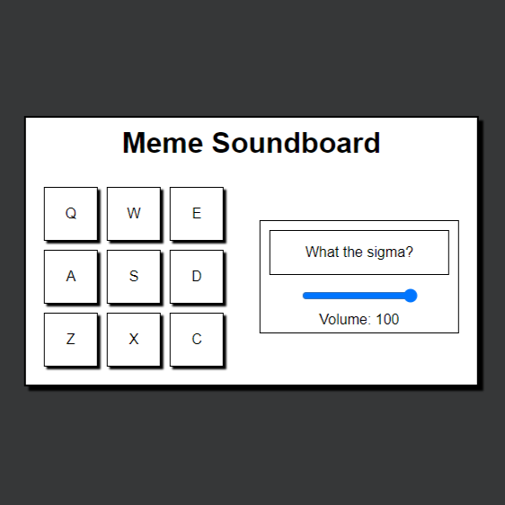 Meme Soundboard Project Picture